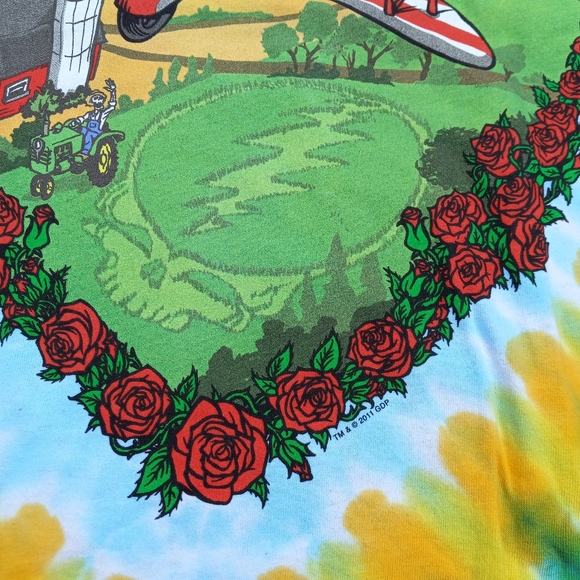 Gratetful dead biplane long-sleeved shirt - Picture 4 of 15